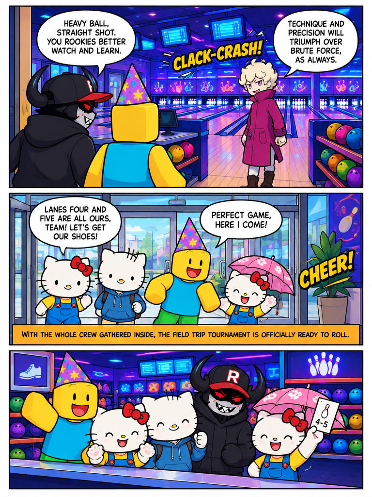 Arrival at the Bowling Alley (page 4 of 4)