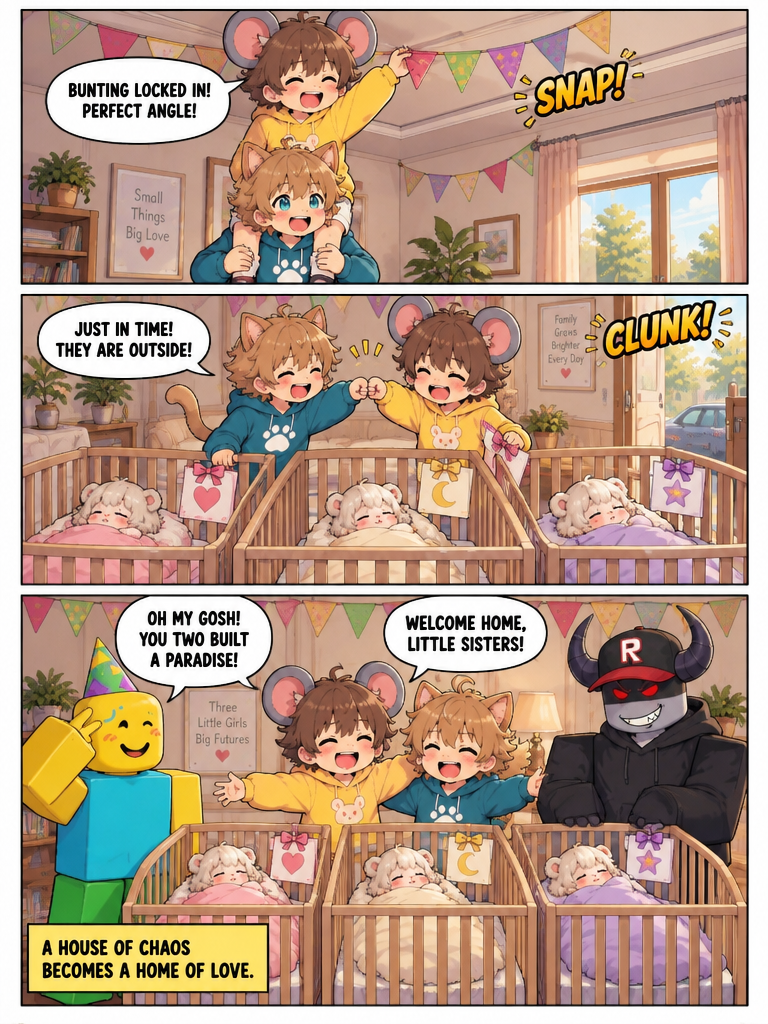 Welcome Home Triplets (page 4 of 4)