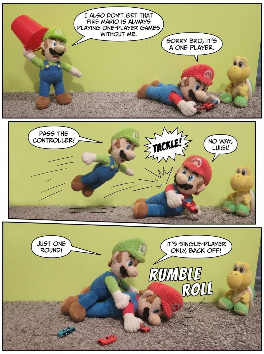 Luigi's Day of Total Confusion (page 2 of 4)