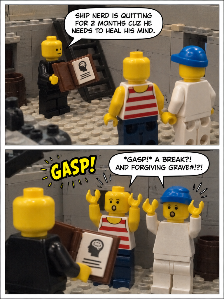 A Captain's Log and Myles's Break (page 2 of 4)