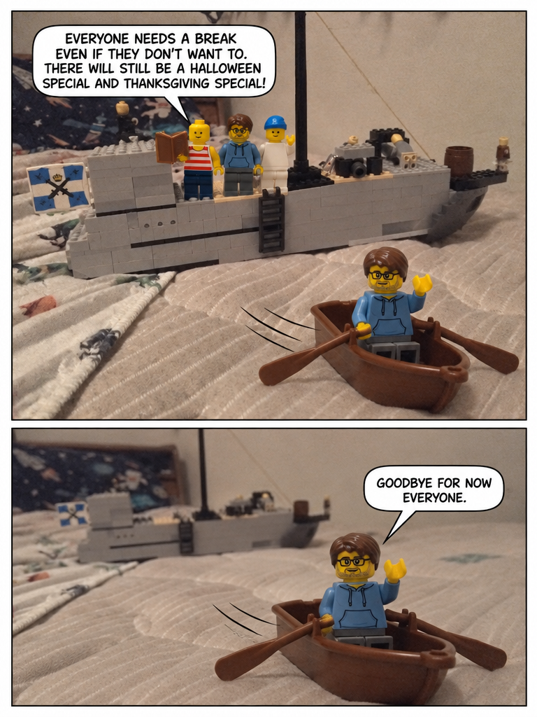 A Captain's Log and Myles's Break (page 4 of 4)