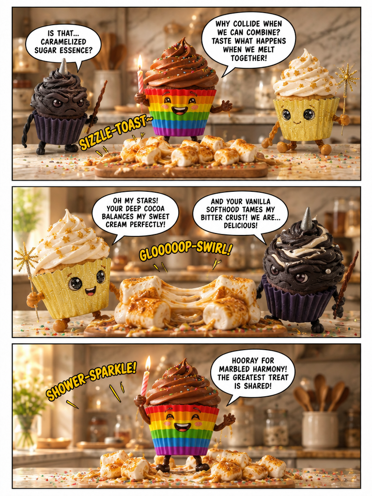 The Dark Cupcakes Verse The Light Cupcakes (page 3 of 4)