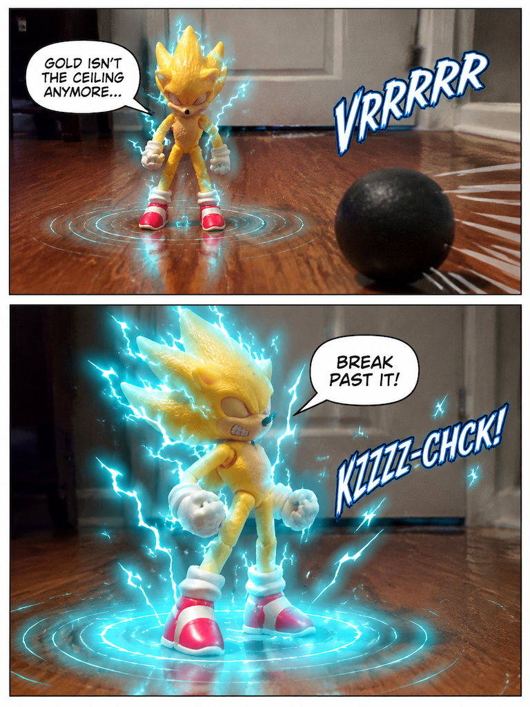 Super Sonic 2 Transformation (page 2 of 4)