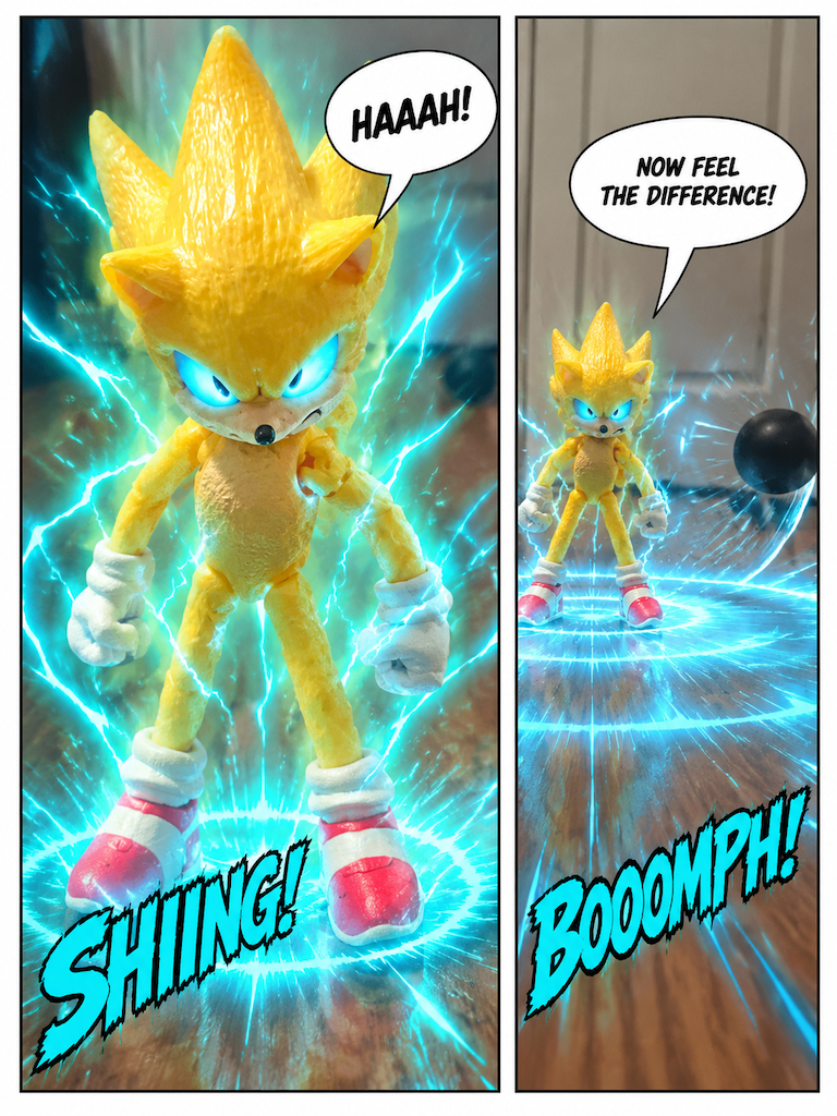 Super Sonic 2 Transformation (page 3 of 4)