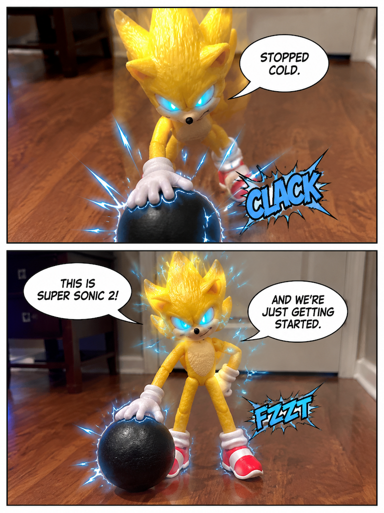 Super Sonic 2 Transformation (page 4 of 4)
