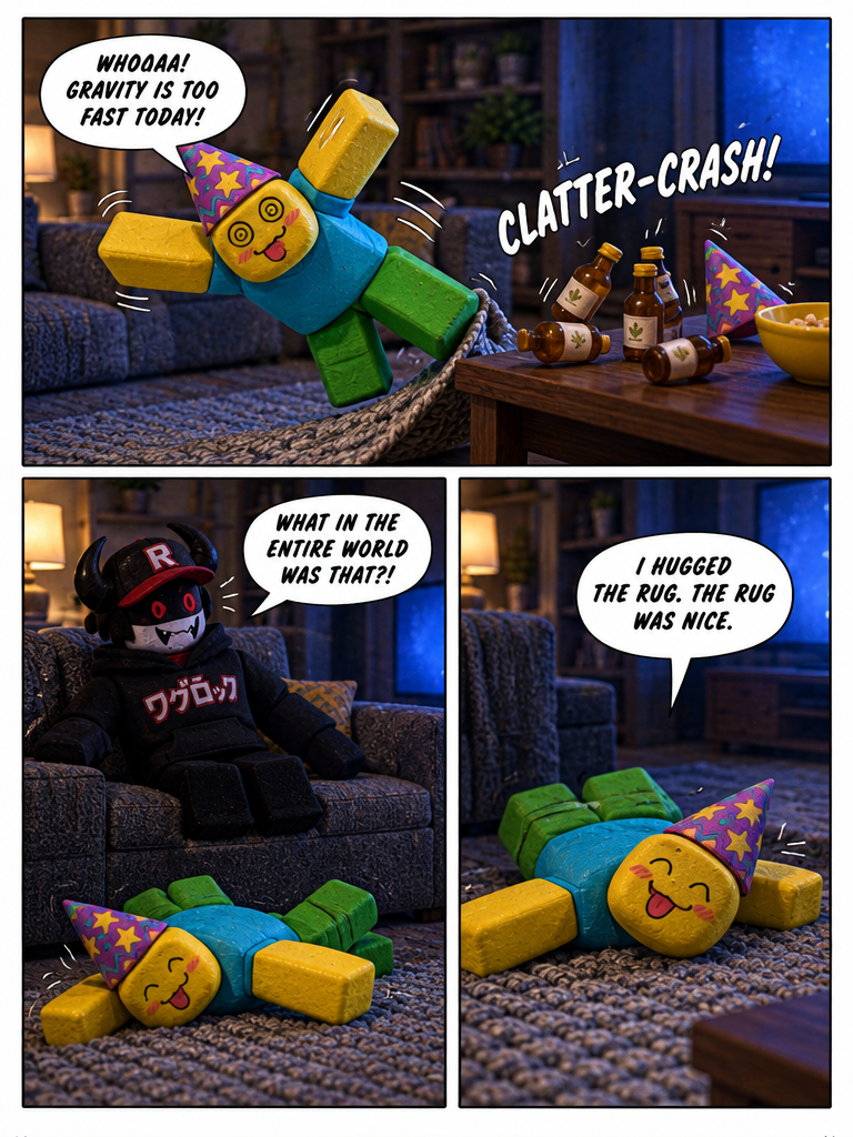 Morning After Stumble (page 3 of 4)