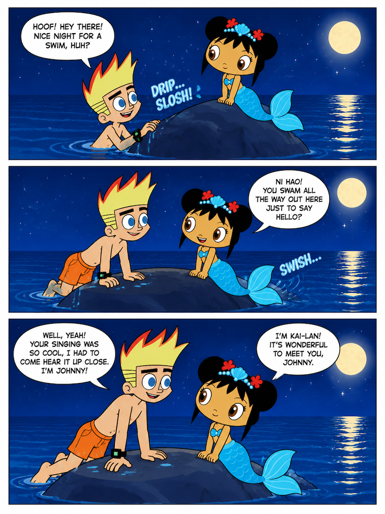Moonlit Song from the Waves (page 6 of 8)