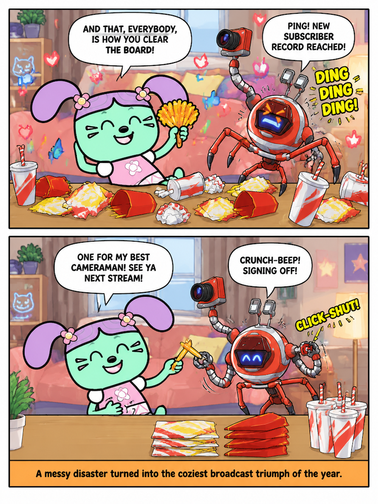 Mega Mukbang Crunch (page 4 of 4)