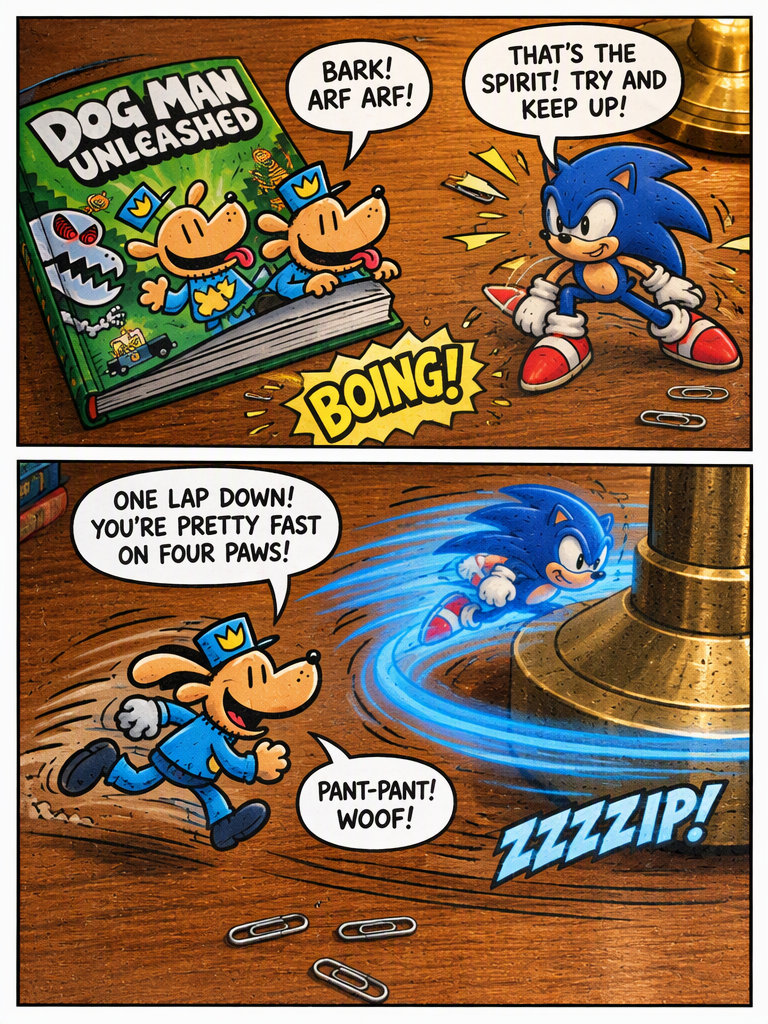 A Flash of Blue Across the Desk (page 2 of 4)