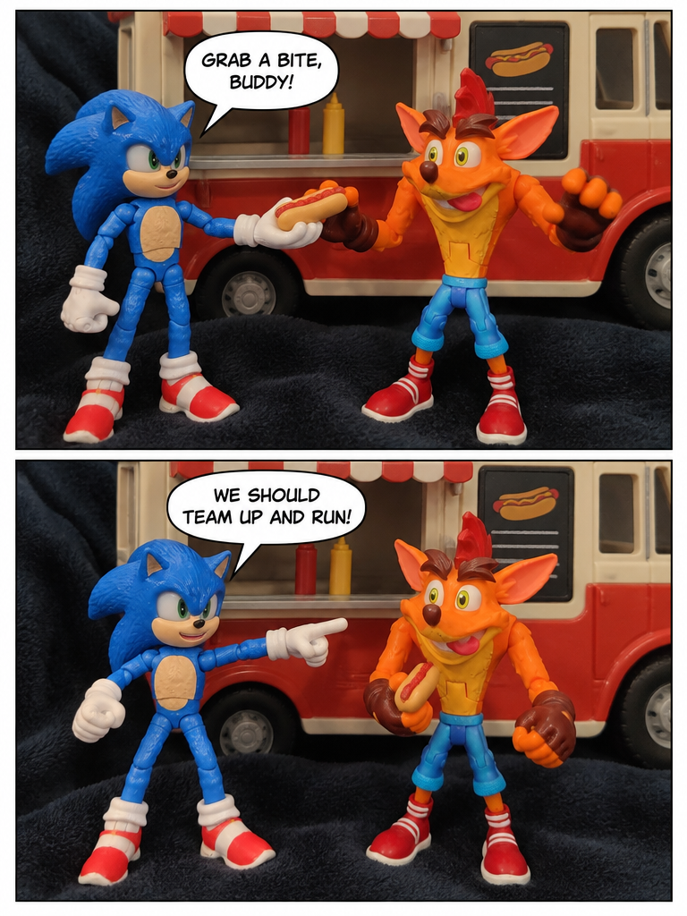 Sonic Eternity the comic part 1 (page 2 of 4)