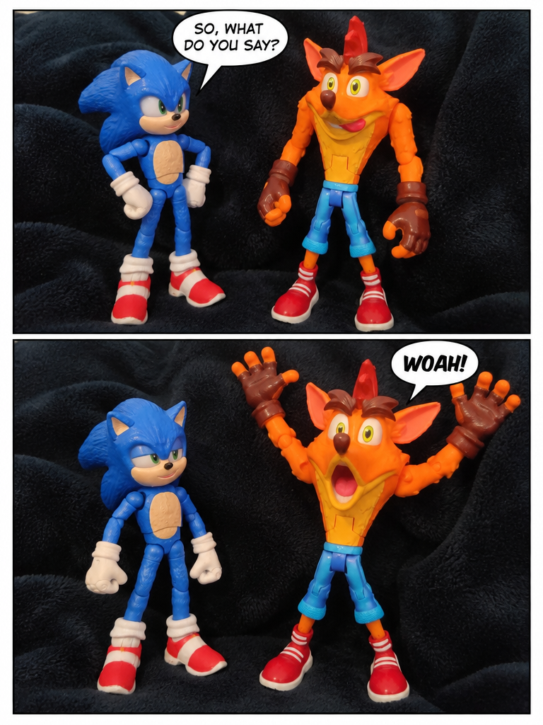 Sonic Eternity the comic part 1 (page 3 of 4)