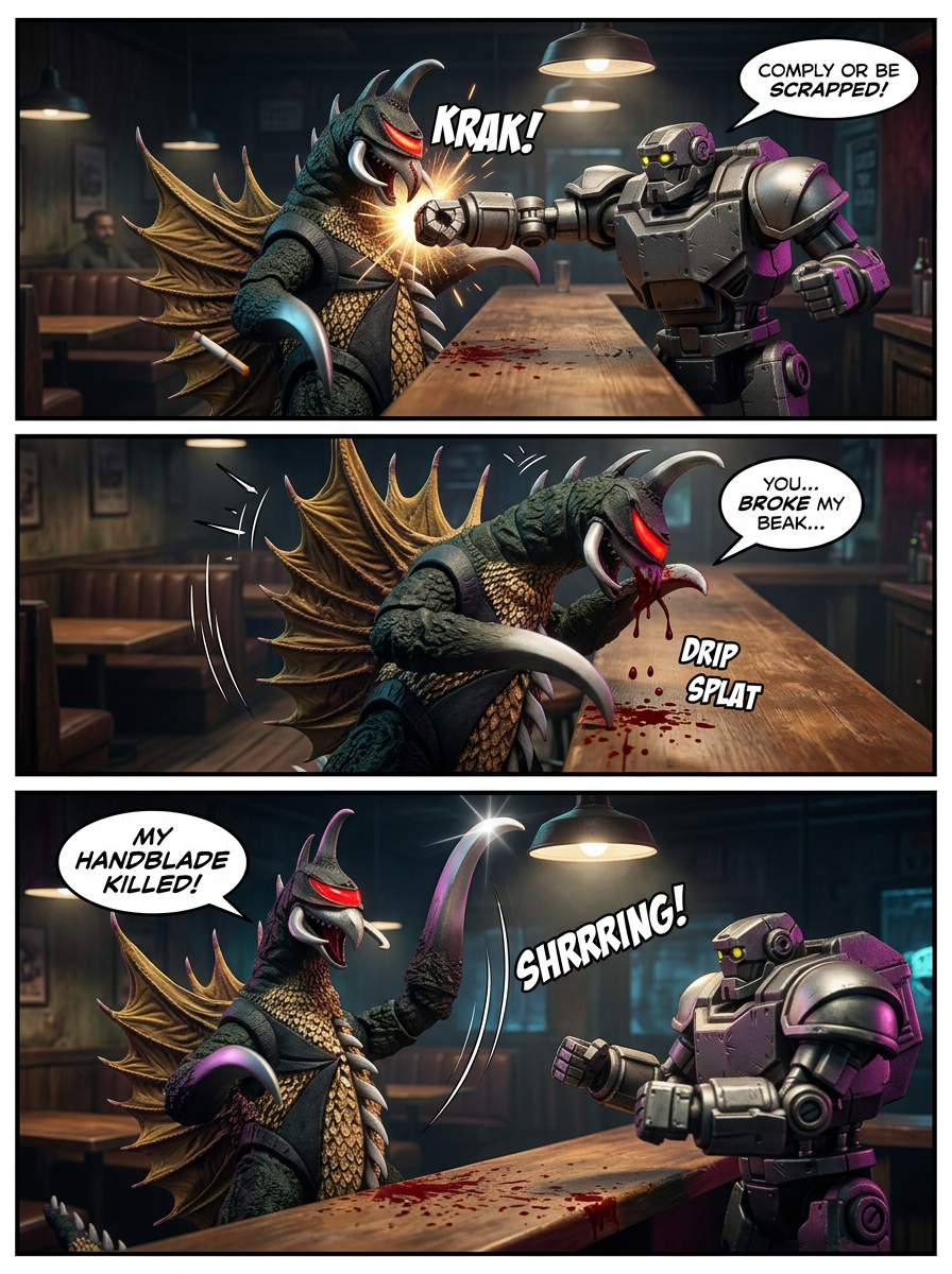 A Rough Day at the Neon Lounge (page 2 of 4)