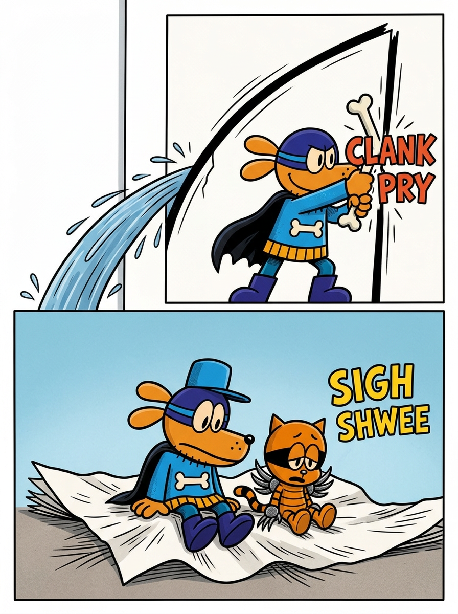 Ink Spill on the Warped Page (page 4 of 4)
