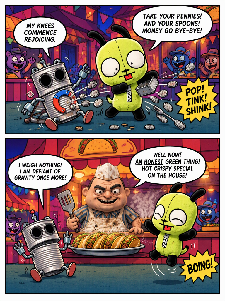 Magnetic Tacos and the Heavy Tin Can (page 3 of 4)