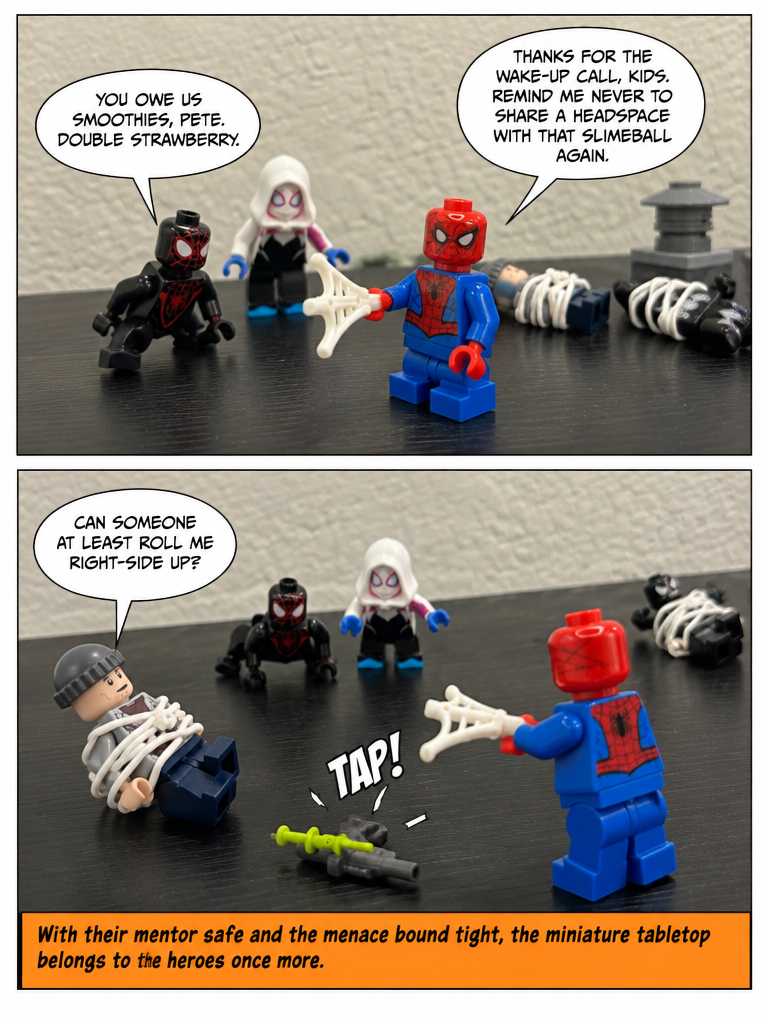 Clean Sweep on the Desk Ledge (page 4 of 4)