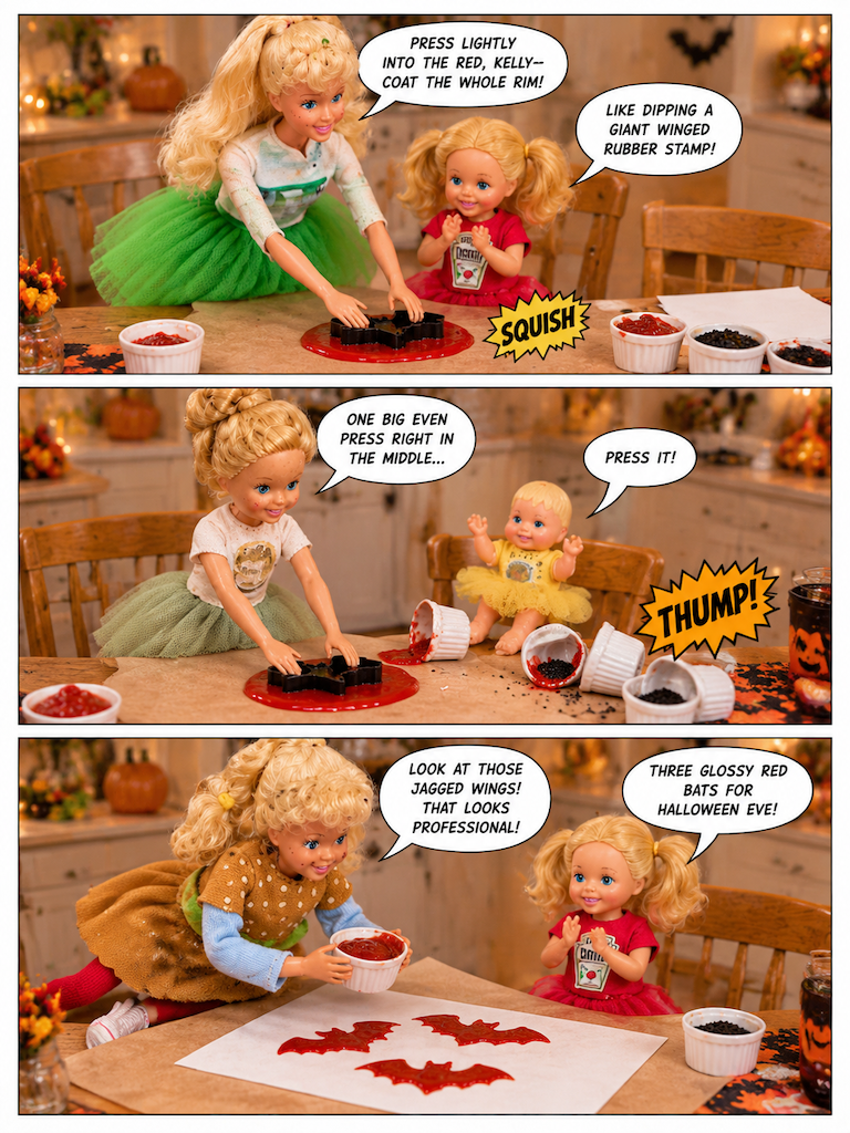 Spooky Saucy Bat Prints (page 3 of 4)