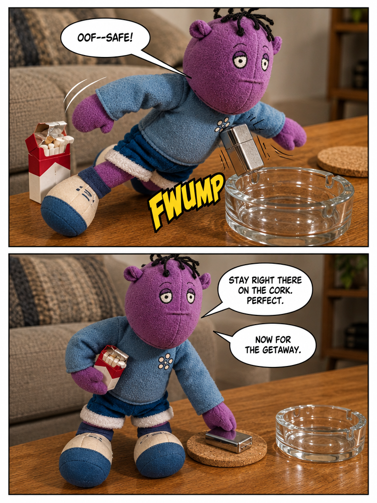 Milo's Coffee Table Heist (page 3 of 4)