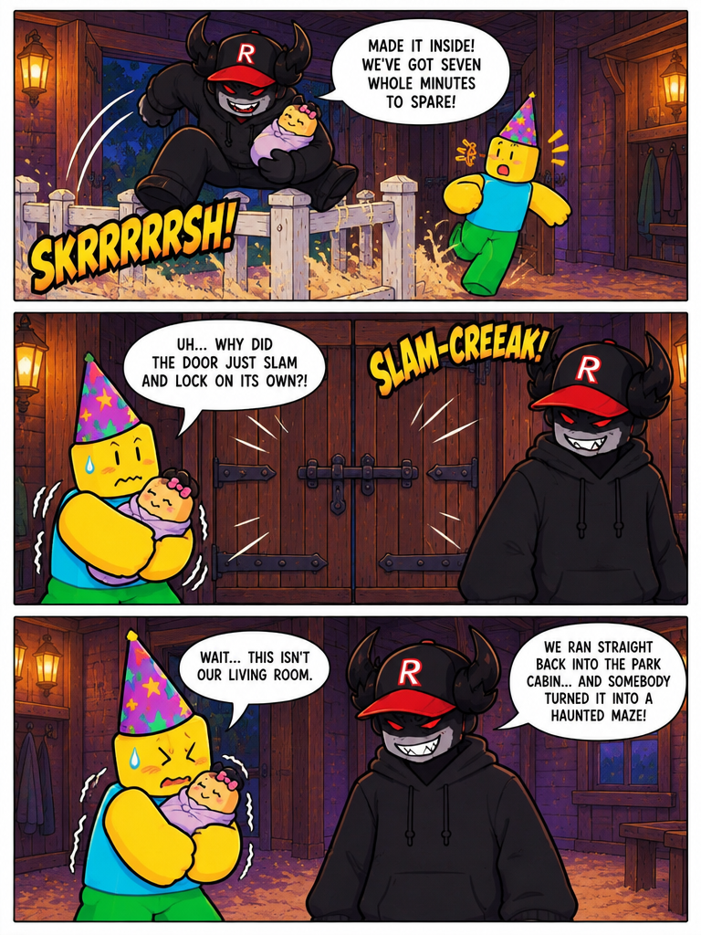 Wrong Door at Dusk (page 2 of 4)