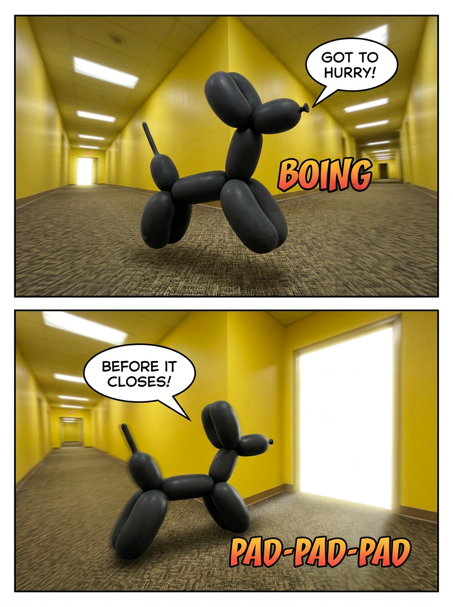 Escape from the Backrooms part 3 (page 3 of 4)