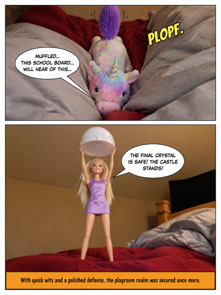 Last Crystal of the Castle: Confronting the Evil Headmaster (page 4 of 4)