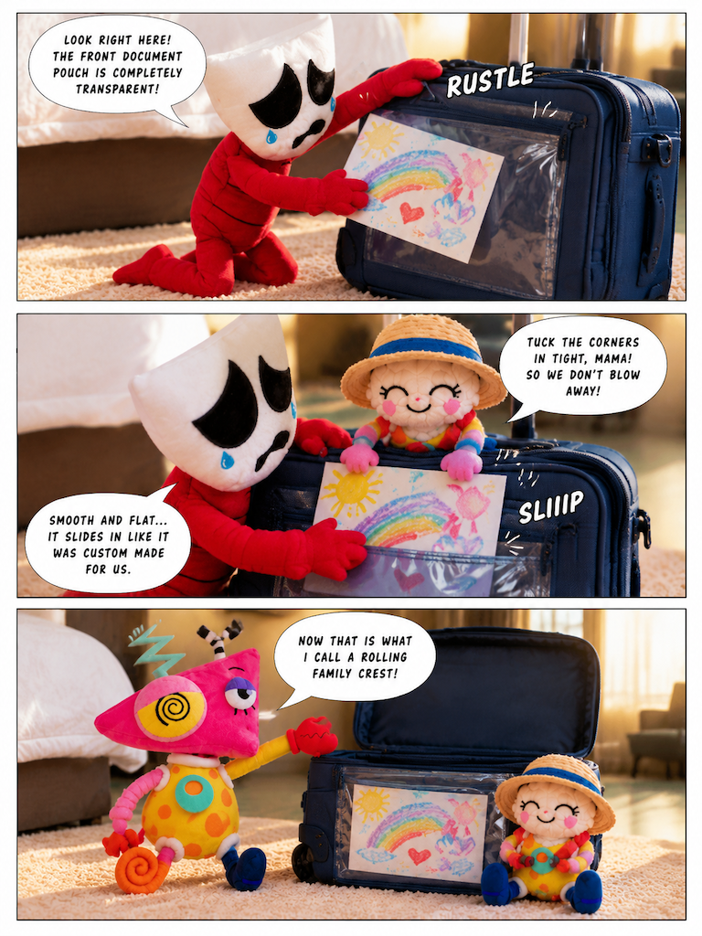 A Proud Crest for Travel Day (page 3 of 4)