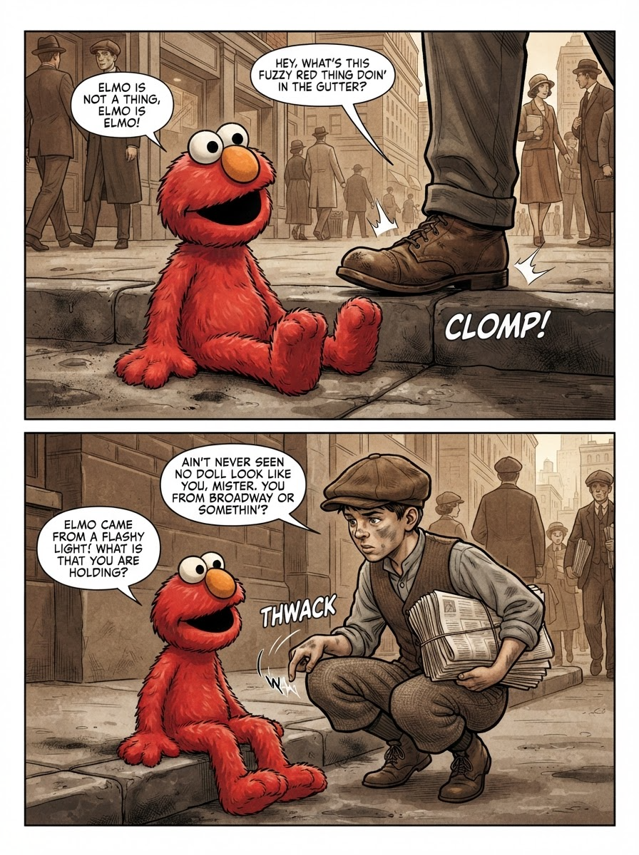When Elmo Teleported to 1926 (page 2 of 8)