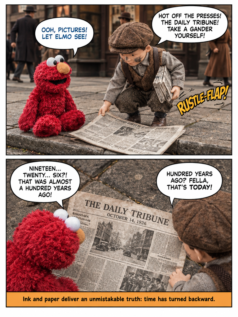 When Elmo Teleported to 1926 (page 3 of 8)