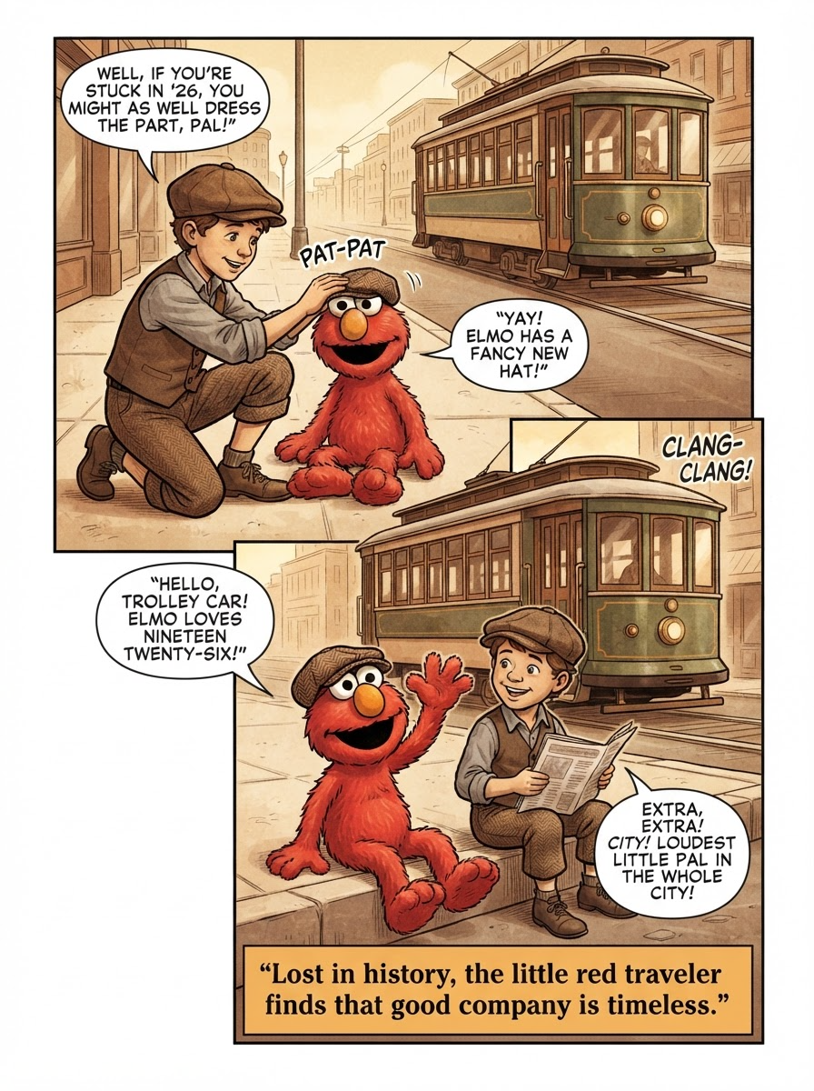 When Elmo Teleported to 1926 (page 4 of 8)