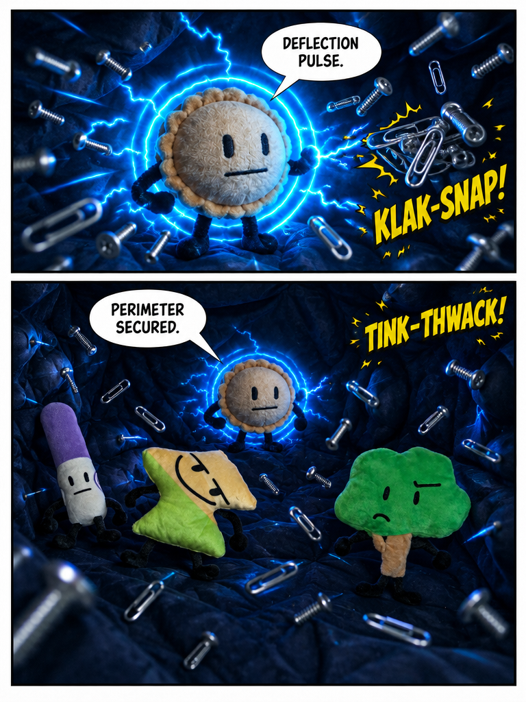 Static Repulsion in the Dark (page 3 of 4)
