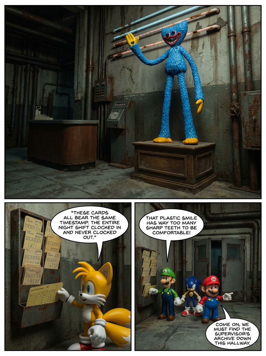 The Mario and Sonic gang at Playtime Co. (page 2 of 8)