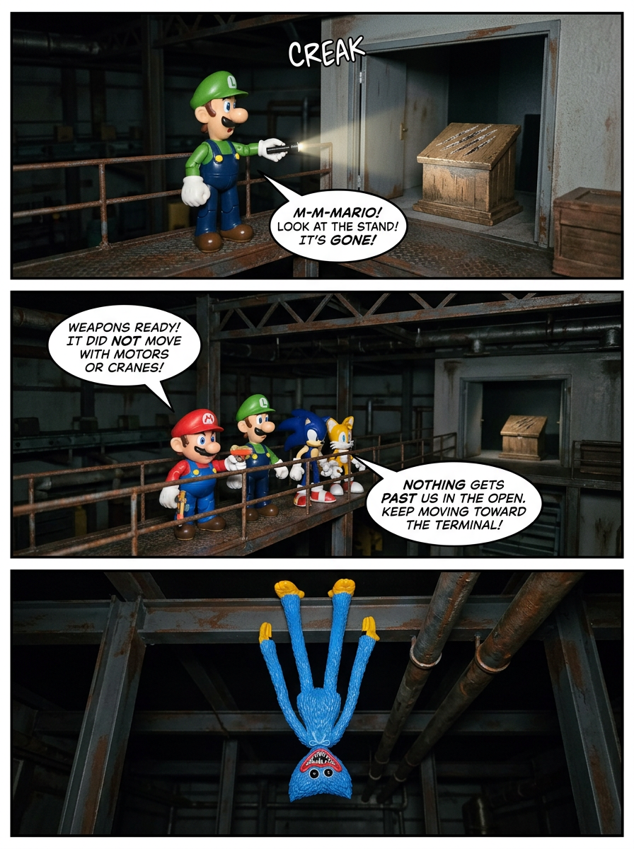 The Mario and Sonic gang at Playtime Co. (page 3 of 8)