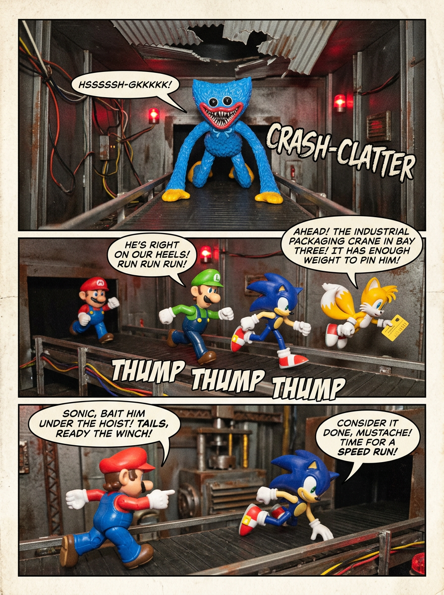 The Mario and Sonic gang at Playtime Co. (page 6 of 8)