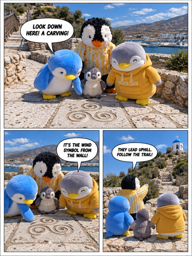 Three Penguin Siblings: The Cavern Sanctuary (page 1 of 4)