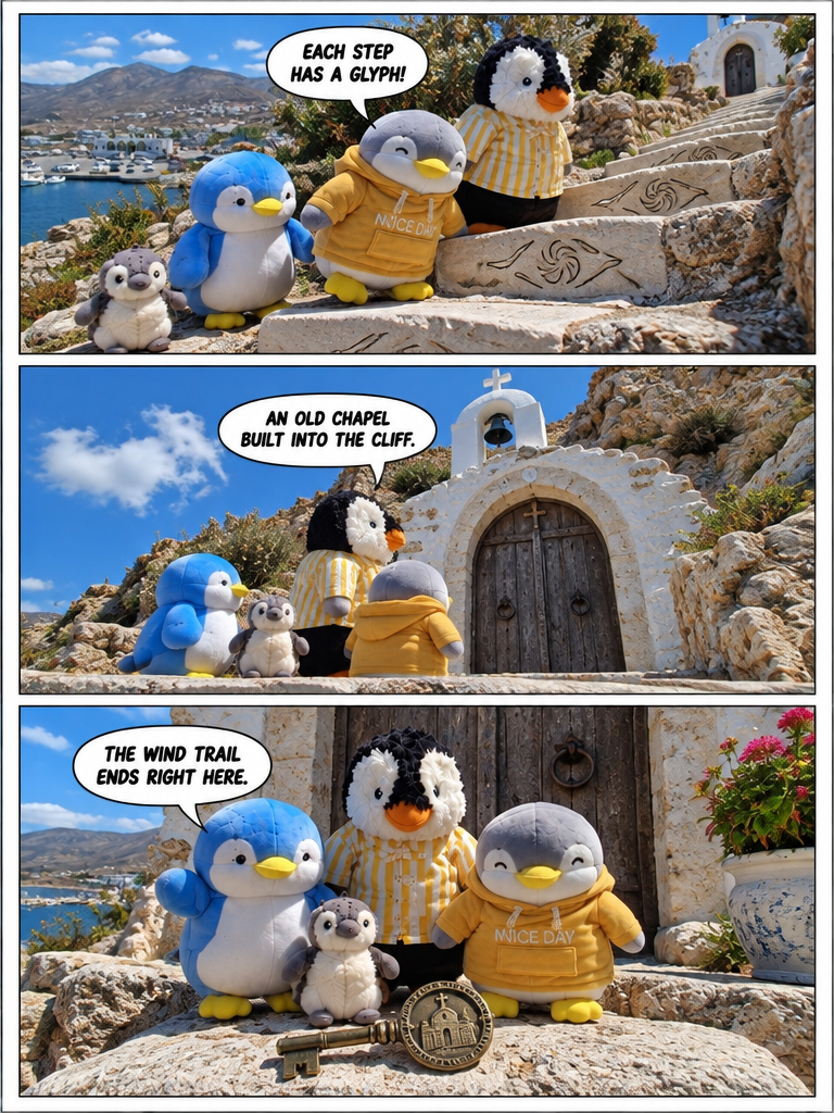 Three Penguin Siblings: The Cavern Sanctuary (page 2 of 4)