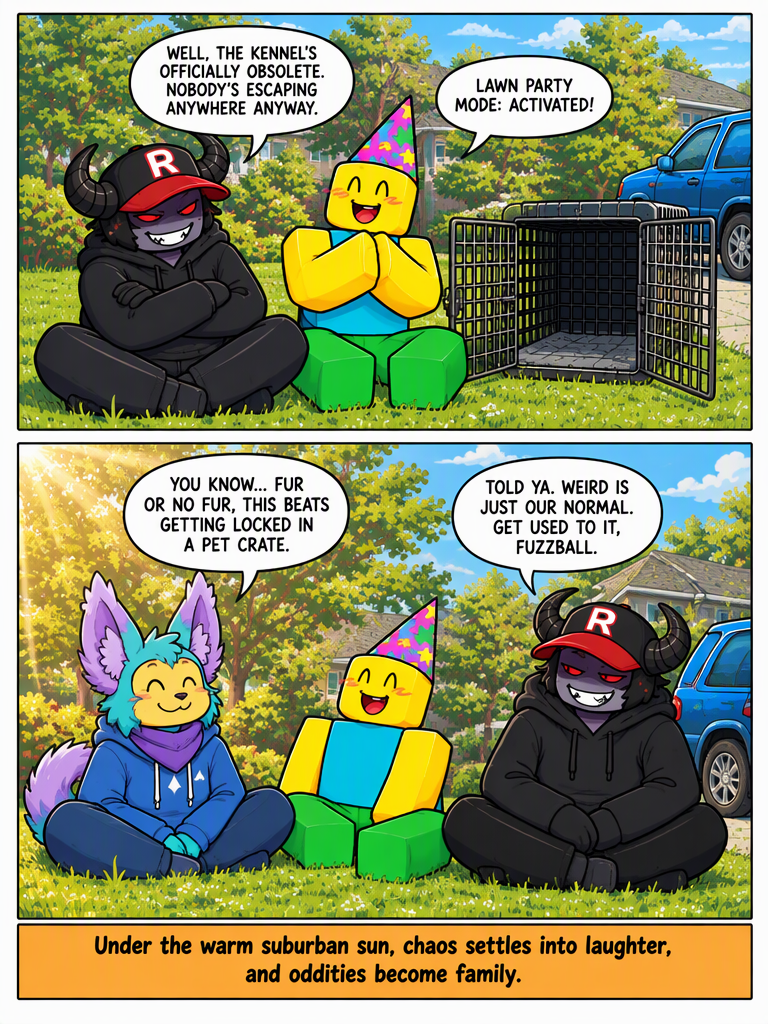 Interrogation on the Lawn (page 8 of 8)