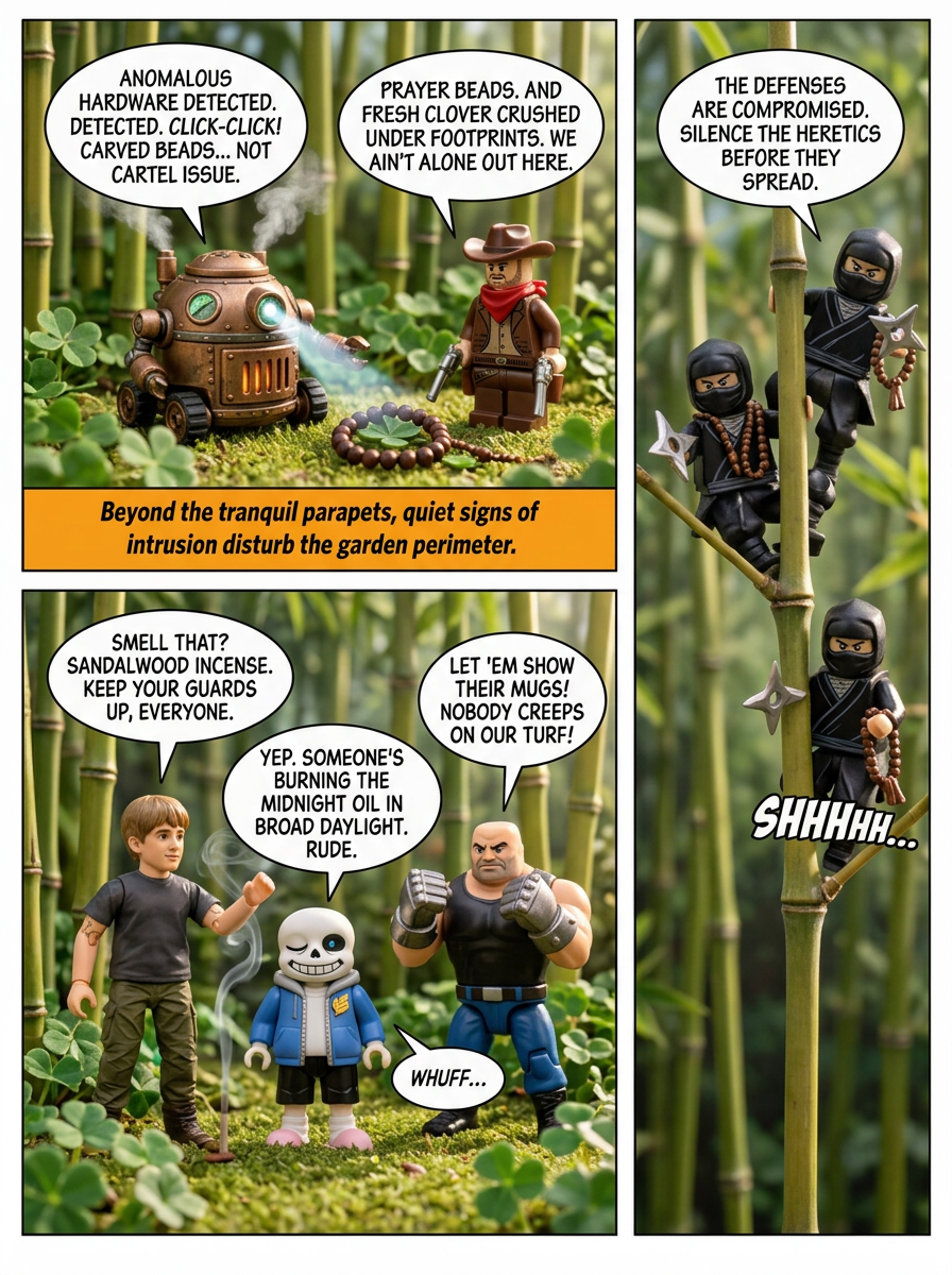 Unlikely Allies and the Saffron Shadow (page 2 of 4)