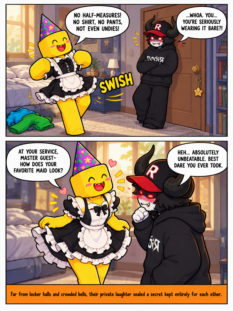 After-School Maid Surprise (page 4 of 4)