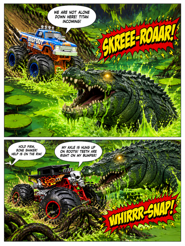 Clash of the Swamp Titan (page 2 of 8)