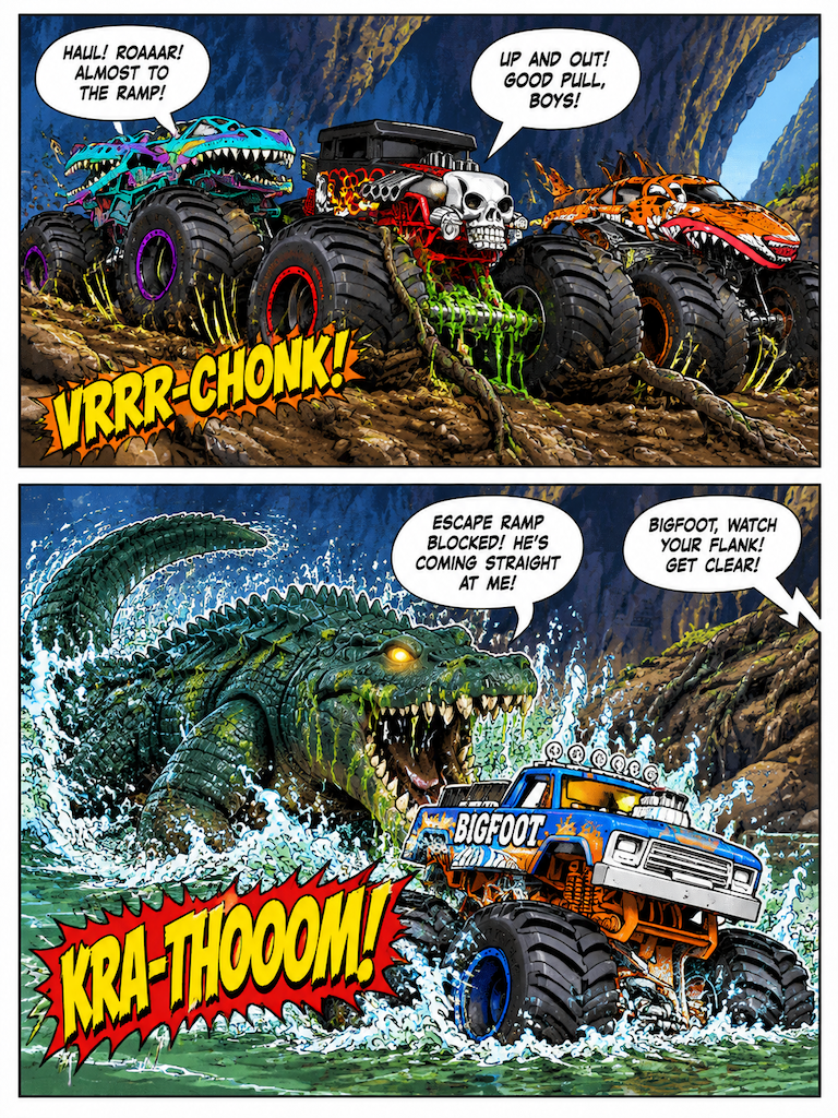 Clash of the Swamp Titan (page 5 of 8)