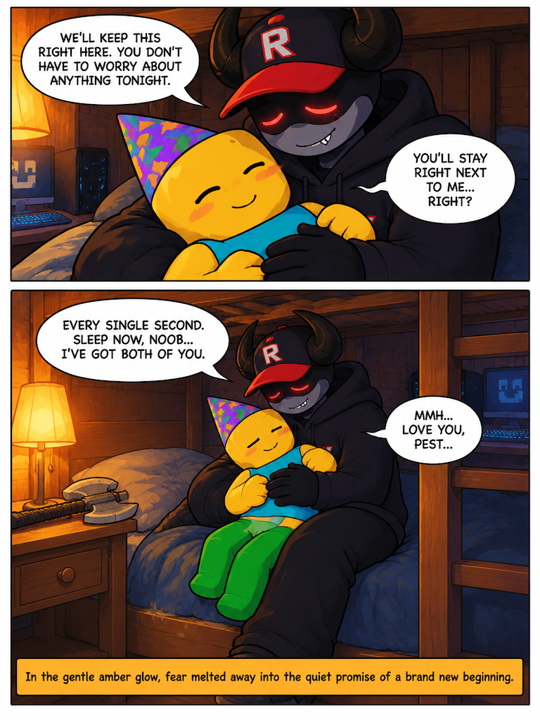 Two Lines in the Quiet Room (page 4 of 4)