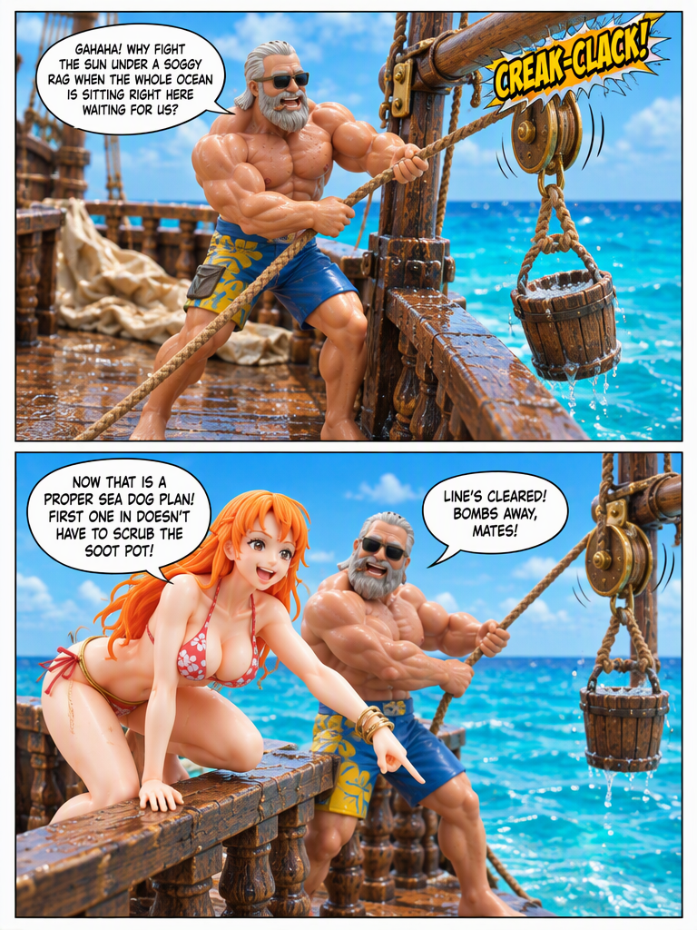 One piece Midday Splashdown (page 2 of 4)