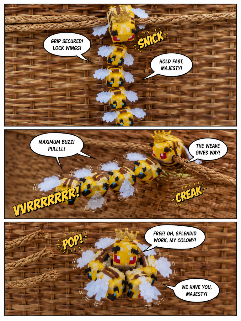 Flight of the Felt Hive (page 3 of 4)