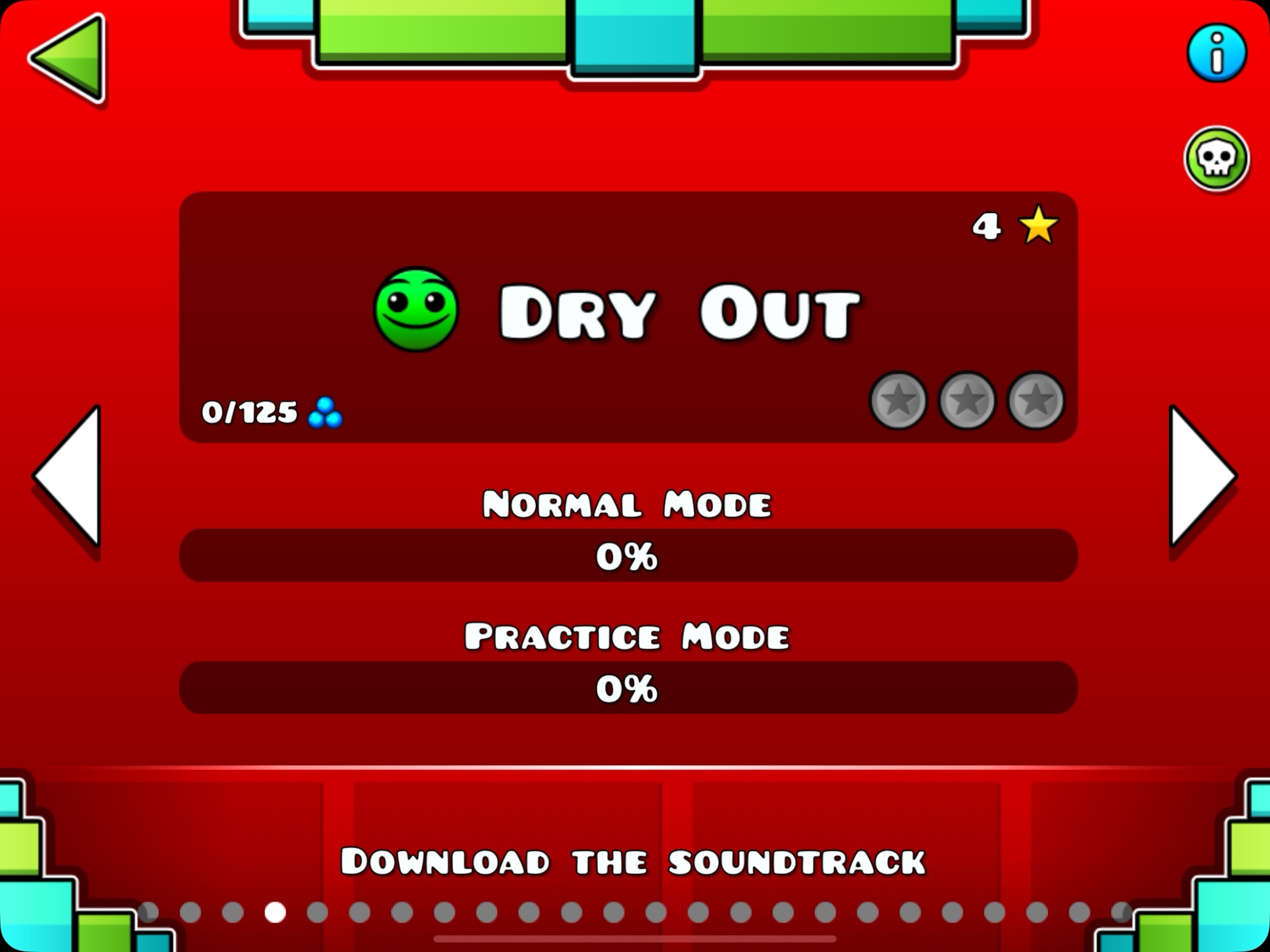 Geometry Dash, you can download it on App Store a.k.a. it was from 2013 (page 5 of 8)