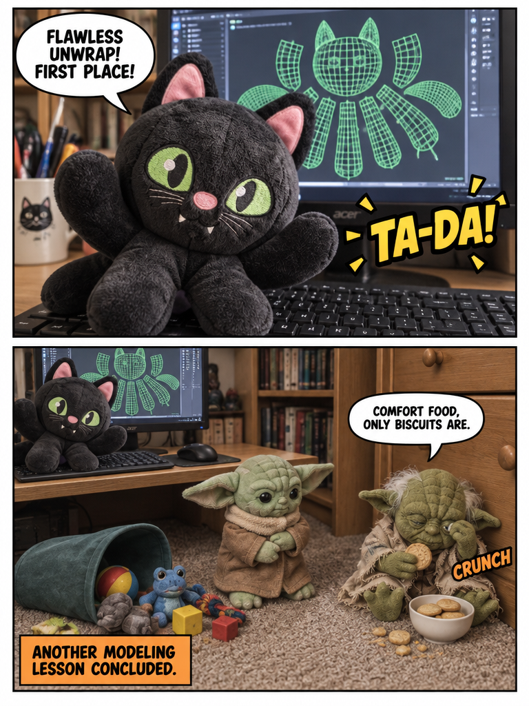 The UV Unwrapping Talent Showdown (page 4 of 4)