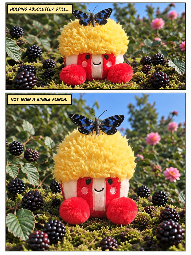 A Gentle Butterfly Perch (page 2 of 4)