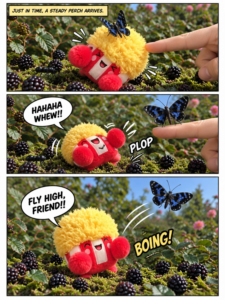 A Gentle Butterfly Perch (page 4 of 4)