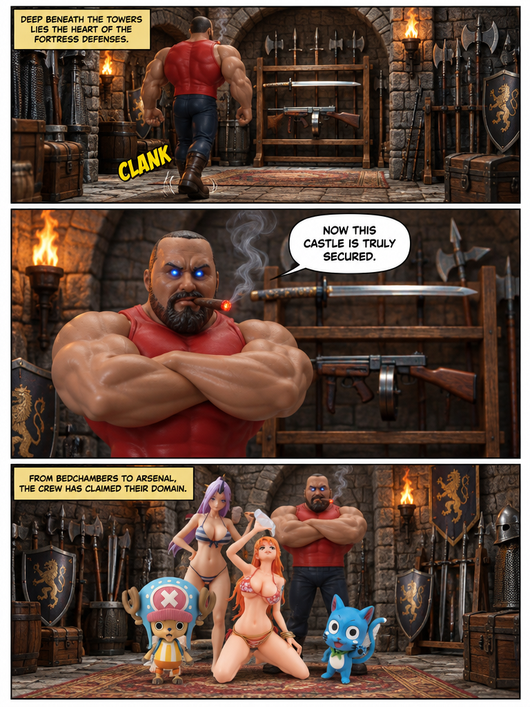 One piece Quarters of the Scottish Keep (page 4 of 4)