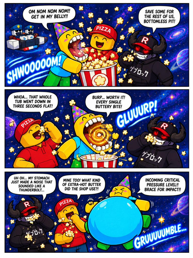 A Cosmic Kiss and Popcorn Catastrophe (page 2 of 4)