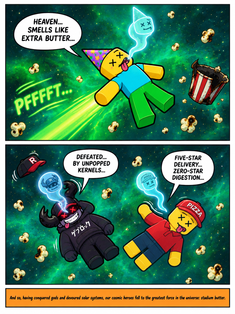A Cosmic Kiss and Popcorn Catastrophe (page 4 of 4)