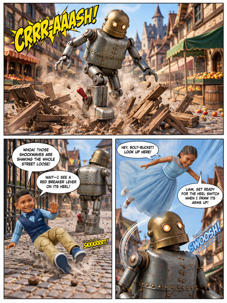 The Backyard Spark and the Brass Titan (page 2 of 4)